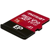 Patriot EP Series 1 TB microSDXC, Speicherkarte rot/schwarz, UHS-I U3, Class 10, V30, A1