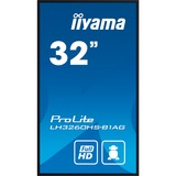 iiyama LH3260HS-B1AG, Public Display schwarz, FullHD, IPS, Quad-Core