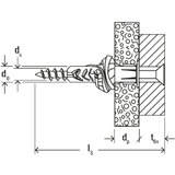 fischer Universaldübel UX 8x50 R hellgrau, 100 Stück