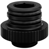 EKWB EK-Quantum Torque Push-In Adapter M 7 - Black, Verbindung schwarz