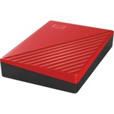 WD My Passport 6TB, Externe Festplatte rot, Micro-USB-B 3.2 Gen 1