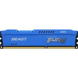 Kingston FURY DIMM 8 GB DDR3-1600  , Arbeitsspeicher blau, KF316C10B/8, Beast