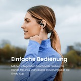 Shokz OpenFit, Kopfhörer schwarz, Bluetooth, USB-C