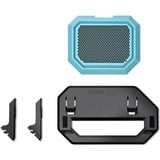 Thermaltake Chassis-Ständer-Kit für The Tower 300 Turquoise, Standfuß schwarz/türkis, zum horizontalen Aufstellen