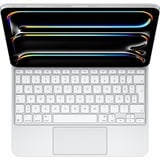 Apple Magic Keyboard für 11" iPad Pro (M4), Tastatur weiß, DE-Layout, Scherenmechanik