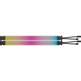 Corsair iCUE ARGB PSU Cable Strips, LED-Streifen 2x 240mm, für Netzteil-Kabel