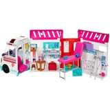 Mattel Barbie 2-in-1 Krankenwagen Spielset, Spielfahrzeug 