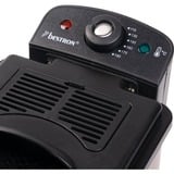 Bestron Mini Fritteuse AF100CO, mit Kaltzonen-Technik kupfer/schwarz, 1.000 Watt, Ölbehälter 1,5 Liter