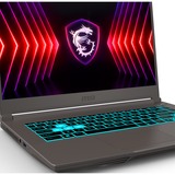 MSI Thin 15 B12UC-1437, Gaming-Notebook grau, Intel® Core™ i5-12450H, NVIDIA GeForce RTX 3050, 16 GB DDR4, 512 GB SSD, Windows 11 Home 64-Bit