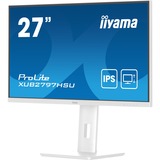 iiyama ProLite XUB2797HSU-W2, LED-Monitor 68.6 cm (27 Zoll), weiß (matt), FullHD, IPS, USB-Hub, 100Hz Panel