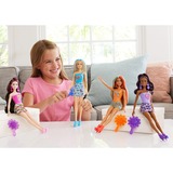 Mattel Barbie Color Reveal Barbie Rainbow Groovy Serie, Puppe sortierter Artikel, eine Puppe