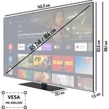 Telefunken QU65AN900M, QLED-Fernseher 164 cm (65 Zoll), schwarz, UltraHD/4K, Triple Tuner, SmartTV, Android Betriebssystem