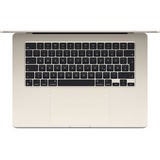 Apple MacBook Air (15") 2024 CTO, Notebook champagner, Polarstern, M3, 10-Core GPU, macOS, Deutsch, 38.9 cm (15.3 Zoll), 1 TB SSD