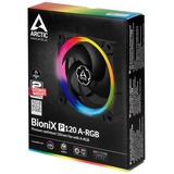 Arctic BioniX P120 A-RGB, Gehäuselüfter schwarz, 120 mm