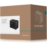 DeepCool CH160 MESH, Tower-Gehäuse schwarz