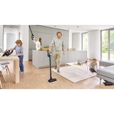 Bosch Serie | 8 Akkustaubsauger Unlimited Gen2 BSS825FRSH, Stielstaubsauger schwarz/weiß, POWER FOR ALL ALLIANCE