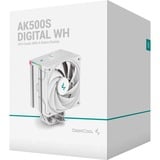 DeepCool AK500S DIGITAL WH, CPU-Kühler weiß, 120 mm