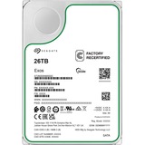 Seagate Exos 26 TB Generalüberholt, Festplatte SATA 6 Gb/s, 3,5"