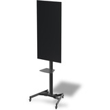 Digitus TV Präsentationswagen DA-90370 mit Ablage, Halterung schwarz, für Bildschirme bis 70" / 178cm