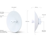 Ubiquiti airMAX PowerBeam 5AC, Richtfunk-Antenne weiß, 5er-Pack