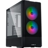 Lian Li LANCOOL 207 , Tower-Gehäuse schwarz, Tempered Glass