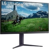 LG UltraGear 32GS85QX-B.AEU, Gaming-Monitor 80 cm (31.5 Zoll), dunkelgrau, WQHD, IPS, HDMI, DP, USB-Hub, 180Hz Panel