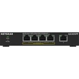 Netgear GS305PP, Switch schwarz