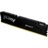 Kingston FURY DIMM 32 GB DDR5-6400, Arbeitsspeicher schwarz, KF564C32BB-32, FURY Beast, INTEL XMP