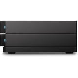 LaCie 2big RAID 40 TB, Externe Festplatte schwarz, USB-C 3.2 (10 Gbit/s)