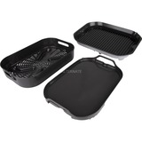 Ninja Foodi MAX PRO Grill & Heißluftfritteuse AG651EU, Elektrogrill schwarz/grau, 2.460 Watt