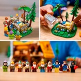 LEGO 43242 Disney Die Hütte von Schneewittchen und den sieben Zwergen, Konstruktionsspielzeug 