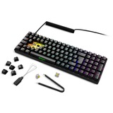 Sharkoon SKILLER SGK50 S2, Gaming-Tastatur schwarz, DE-Layout, Gateron Yellow