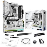 ASRock B860 Steel Legend WiFi, Mainboard weiß