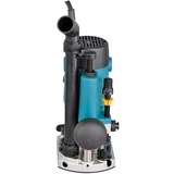 Makita Oberfräse RP1111CJFA blau/schwarz, 1.100 Watt, MAKPAC Gr.3, inkl. 12-teiliges Fräser-Set