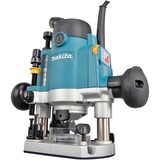 Makita Oberfräse RP1111CJFA blau/schwarz, 1.100 Watt, MAKPAC Gr.3, inkl. 12-teiliges Fräser-Set