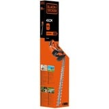 BLACK+DECKER Akku-Heckenschere GTC1845L20, 18 Volt orange/schwarz, Li-Ionen Akku 2,0 Ah