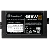 SilverStone SST-ET650-B v1.4 650W, PC-Netzteil schwarz, 4x PCIe, 650 Watt