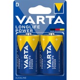 VARTA Longlife Power D, Batterie 4 Stück, D