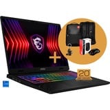 MSI Crosshair 16 HX D14VGKG-616 Anniversary Edition, Gaming-Notebook grau/schwarz, Intel® Core™ i7-14650HX, NVIDIA GeForce RTX 4070, 16 GB, 1 TB SSD, Windows 11 Home 64-Bit