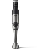 Philips 5000 Series Stabmixer HR2685/00 schwarz/edelstahl, 1.200 Watt, mit Küchenmaschinen-Aufsatz, Zerkleinerer, Schneebesen