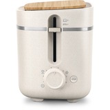 Philips Eco Conscious Edition Toaster HD2640/10 weiß (matt), 830 Watt, für 2 Scheiben Toast