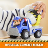 Spin Master Rubble & Crew - Zementmischer-Baufahrzeug mit Mix-Figur, Spielfahrzeug 