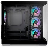 Thermaltake View 380 TG ARGB , Tower-Gehäuse schwarz, Tempered Glass x 2