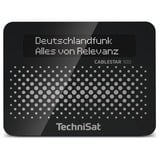 TechniSat Cablestar 100, Radio schwarz, Kabel-Radio (DVB-C), Fernbedienung