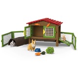 Schleich Farm World Kaninchenstall, Spielfigur 