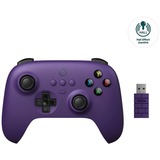 8BitDo Ultimate 2.4G, Gamepad lila, Hall Effect Joysticks, inkl. Ladestation