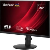 ViewSonic VA2408-HDJ, LED-Monitor 60.5 cm (23.8 Zoll), schwarz (matt), FullHD, IPS, HDMI, DP, VGA, 100Hz Panel