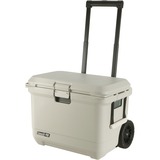 Coleman PRO 55QT, Kühlbox beige, mit Rollen