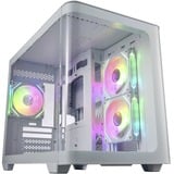 FSP S380-WA wh, Tower-Gehäuse weiß, Tempered Glass x 2