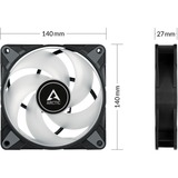 ARCTIC P14 PWM PST A-RGB, Gehäuselüfter schwarz, 3er Pack, 140 mm